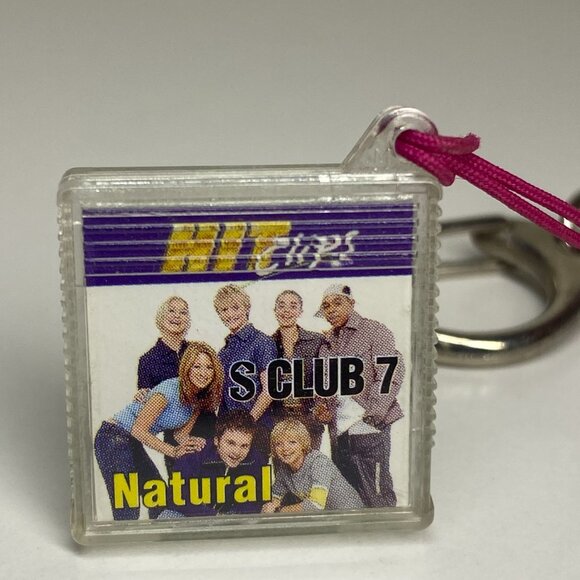 2002 TIGER HIT CLIPS MICRO MUSIC CLIP - S CLUB 7 NATURAL TESTED WORKS - Picture 1 of 4